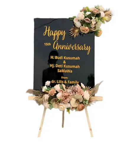 Papan Bunga Akrilik Tandang